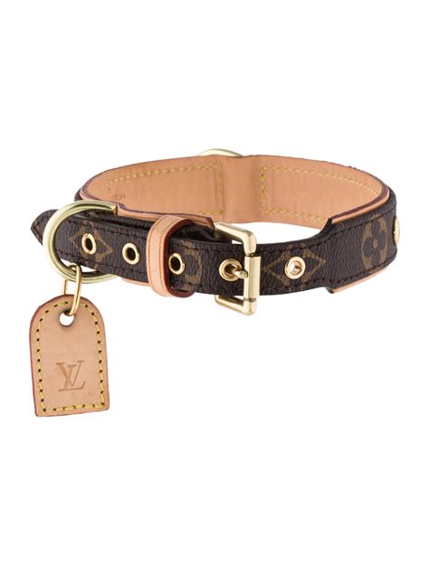 louis vuitton dog collar large